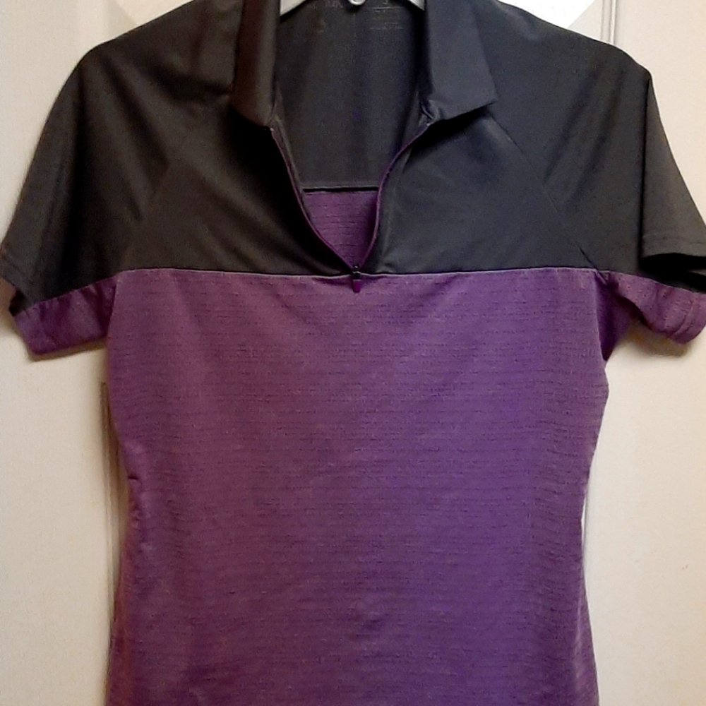 Antigua Dry fit color block Polo